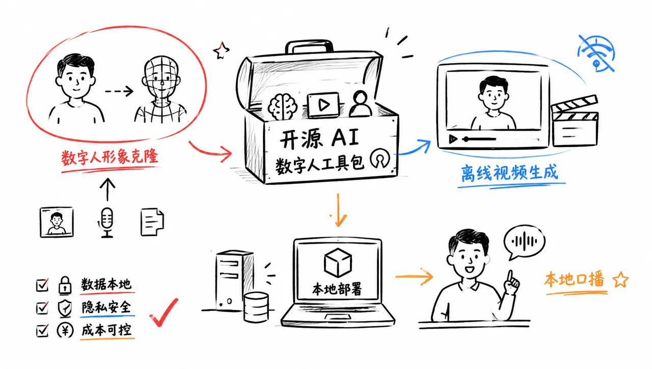 数字人形象